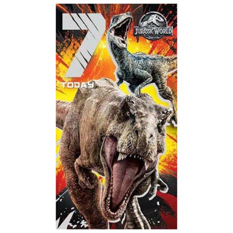 Jurassic World 7th Birthday Card £2.45